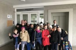 Kauno Nemuno mokyklos-daugiafunkcinio centro moksleivių ekskursija KTU Maisto institute