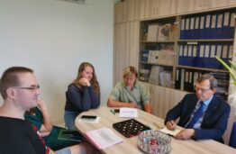 CEForestry projekto partnerių iš Latvijos universiteto vizitas